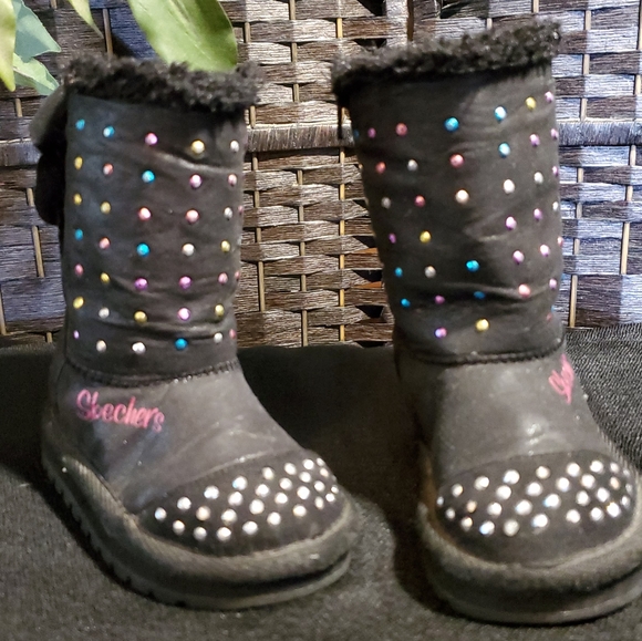 Twinkle toes skechers boots - Picture 2 of 14